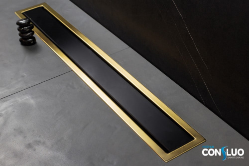 Confluo Premium Black Glass Line 300 Gold 
