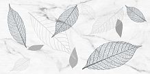 Плитка облицовочная Хокку 7С 600х300 белый листья