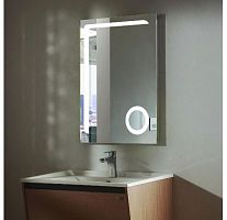 Art зеркало (увеличительное зеркало 3х, светодиодная подсветка) 600*800